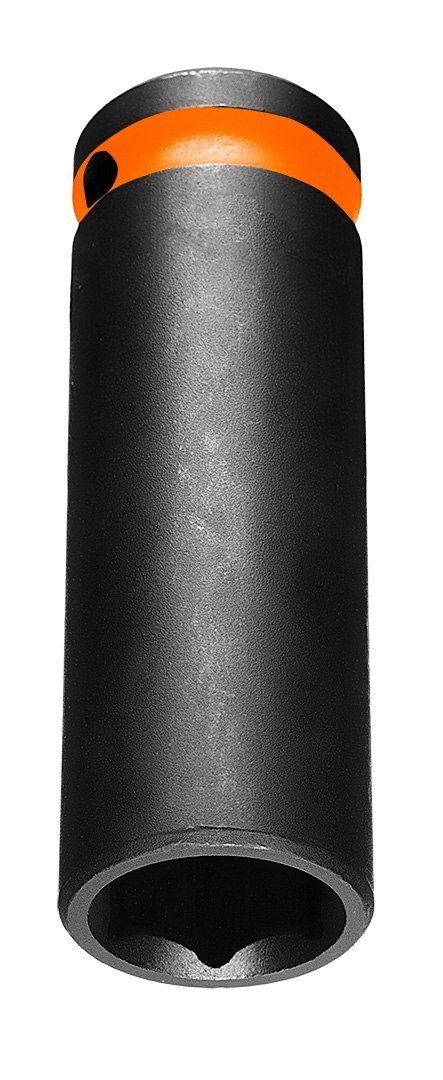 Nasadka udarowa 1/2" długa, 17 x 78mm , Cr-Mo