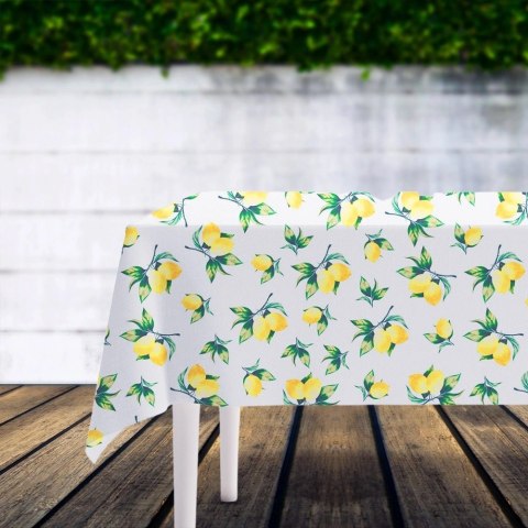 Cerata Plamoodporna VILDE 180 x 130 cm Cytryny EVA ze Spodem z Flaneli