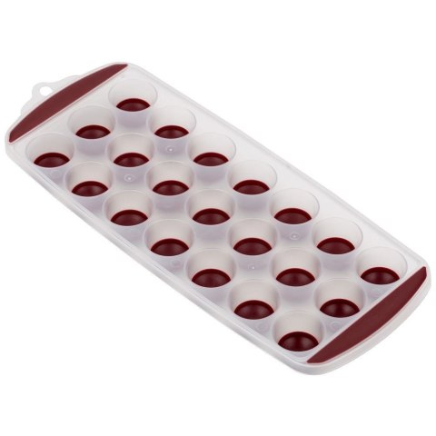 Forma do Kostek Lodu NAVA TERRESTRIAL Okrągłe Silikonowe Dno 21 szt.