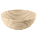 Koszyk do Wyrastania Ciasta na Chleb Bochenek Rattanowy Solidny ORION 21 cm
