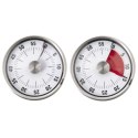 Minutnik Kuchenny z Magnesem Analogowy Nierdzewny Stoper ORION 6 cm