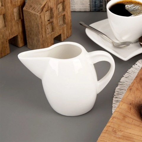 Mlecznik Porcelanowy Biały MONA MUSICA 200 ml do Zmywarki ORION