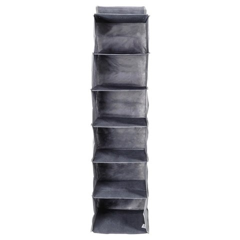 Organizer Wiszący do Szafy 6 Półek 30 x 30 x 120 cm STORAGE SOLUTIONS Szary
