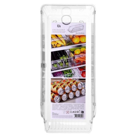Organizer do Lodówki 35 x 14 x 10 cm Przezroczyste EXCELLENT HOUSEWARE