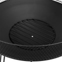 Palenisko Ogrodowe Metalowe Grill z Rusztem Stelaż 60 cm AMBIANCE