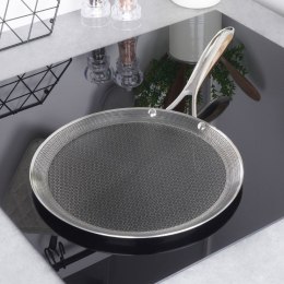 Patelnia do Naleśników Stalowa 29 cm ORION Cookcell do Piekarnika