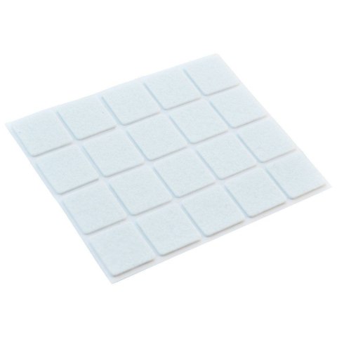 Podkładki Filcowe Samoprzylepne 20 szt. 2,5 x 2,5 cm ORION pod Meble