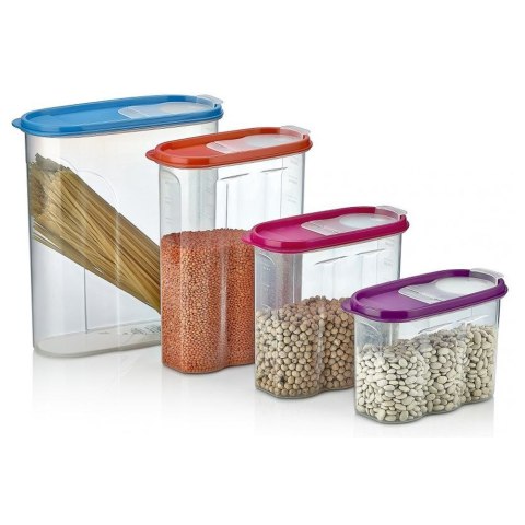 Pojemnik na Sypkie z Miarką Dozownik 1,2 L HOBBY LIFE Zmywarka 19 x 13 cm