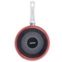 Rondel Emaliowany TECKA Czerwony Grochy 950 ml ORION 16 cm Indukcja
