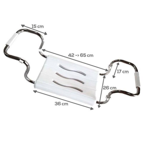 Siedzisko do Wanny 26x42-65 cm