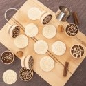 Stempel do Ciastek Drewniany Renifer Pierników Dekoracja 5,5 cm ORION