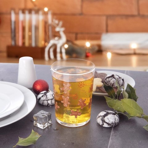 Szklanka Dekoracyjna Świąteczna PIERNICZEK do Napojów 500 ml ORION