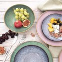 Talerz Obiadowy Głęboki Ceramiczny Zielony GLAZE 900 ml ORION
