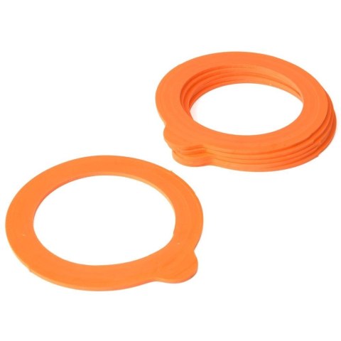 Uszczelki do Słoików Zestaw 6 szt. Silikon ORION Szczelne 9,3 cm