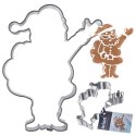 Wykrawacz do Ciastek Mikołaj 7,3 x 5,5 cm Stal Nierdzewna do Zmywarki ORION