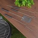 Zestaw Przyborów do Grilla 3 el. BBQ COLLECTION Łopatka Szczypce Widelec
