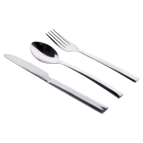 Zestaw Sztućców 3 el. EXCELLENT HOUSEWARE Stal Nierdzewna Błyszczące