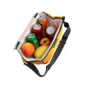 Torba lunchowa Kamai Gio Style na ramię, pomarańczowa, pojemność 7L