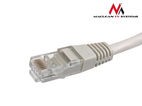MCTV-651 Przewód, kabel patchcord UTP 5e wtyk-wtyk 2 m szary Maclean