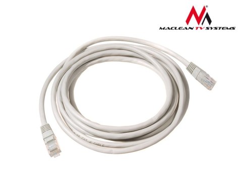 MCTV-651 Przewód, kabel patchcord UTP 5e wtyk-wtyk 2 m szary Maclean