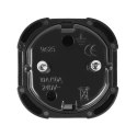 MCE72 Adapter gniazdo UK na wtyk EU czarny