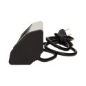 Gniazdo meblowe z ładowarką USB i przewodem 1,8m, 3x2P+Z, 2xUSB