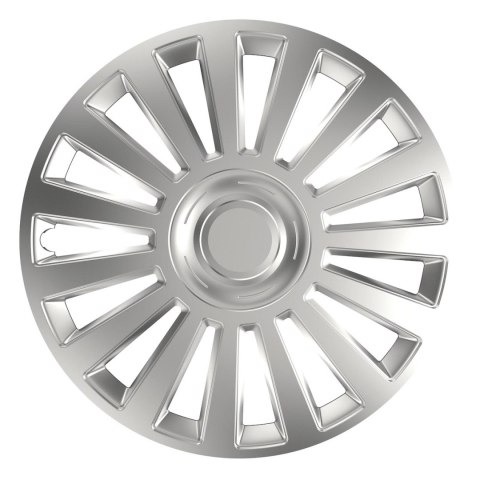 Kołpak samochodowy srebrny luxury 15" cali