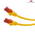 MCTV-302 Y 47274 Przewód kabel patchcord UTP cat6 wtyk-wtyk 2m żółty