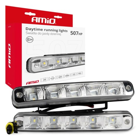 Światła do jazdy dziennej drl 507hp amio-01523