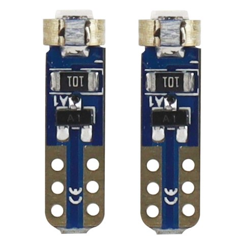 Żarówki led standard t5 w1w 1xsmd 3030 12v high power amio-01094