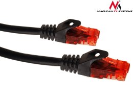Przewód kabel patchcord UTP Maclean, wtyk-wtyk, Cat6, 3m, czarny, MCTV-742