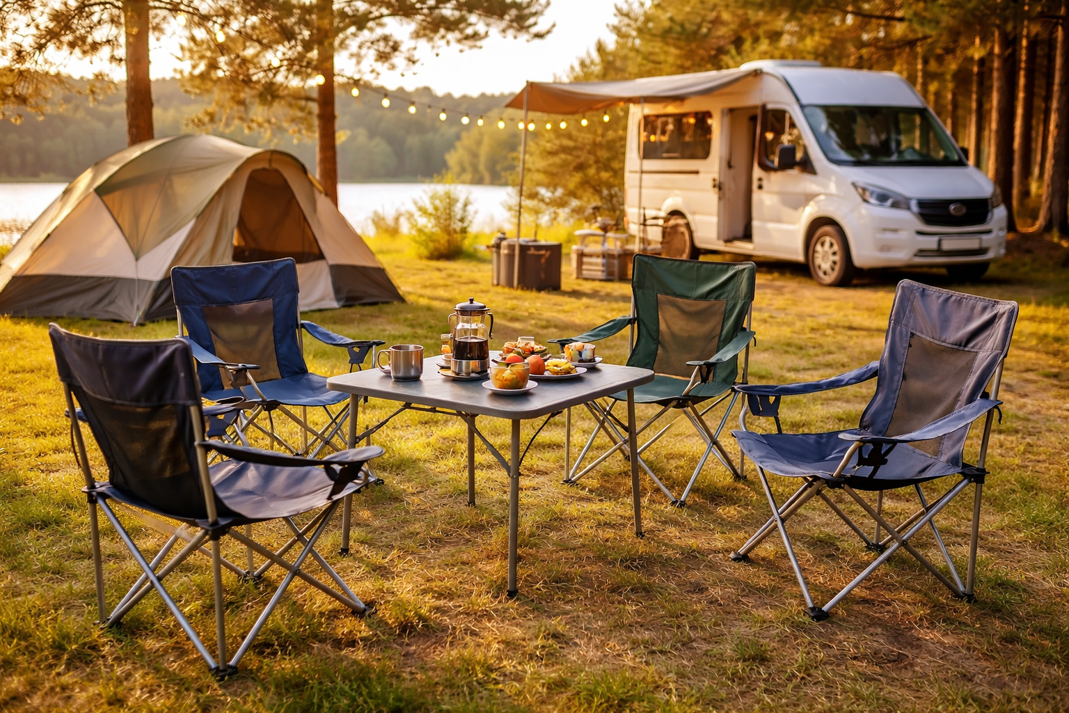Meble turystyczne na camping – komfort, który zabierzesz ze sobą wszędzie